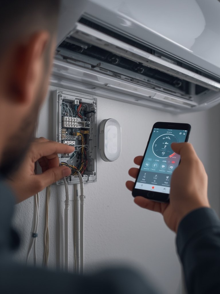 smart thermostat mini split - Illustration 2