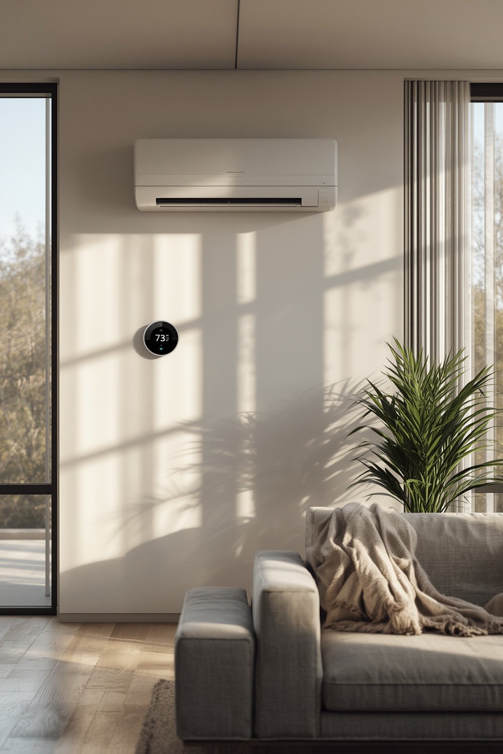 smart thermostat mini split - Illustration 1