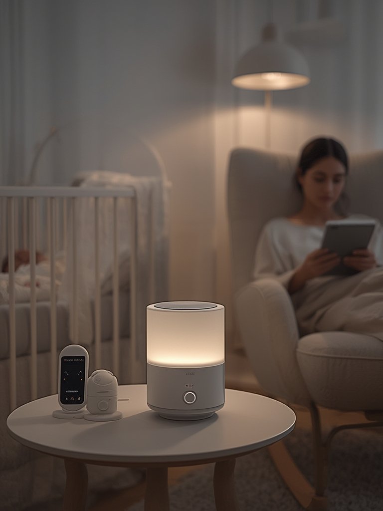 baby purifier in action