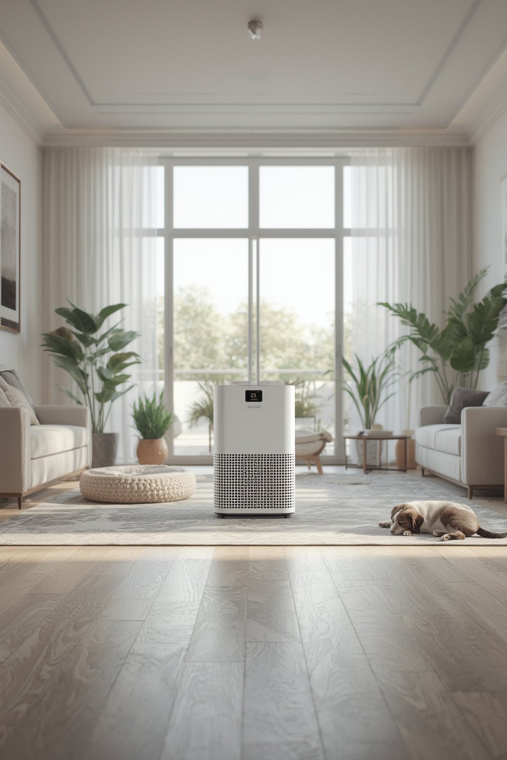 air purifier product view