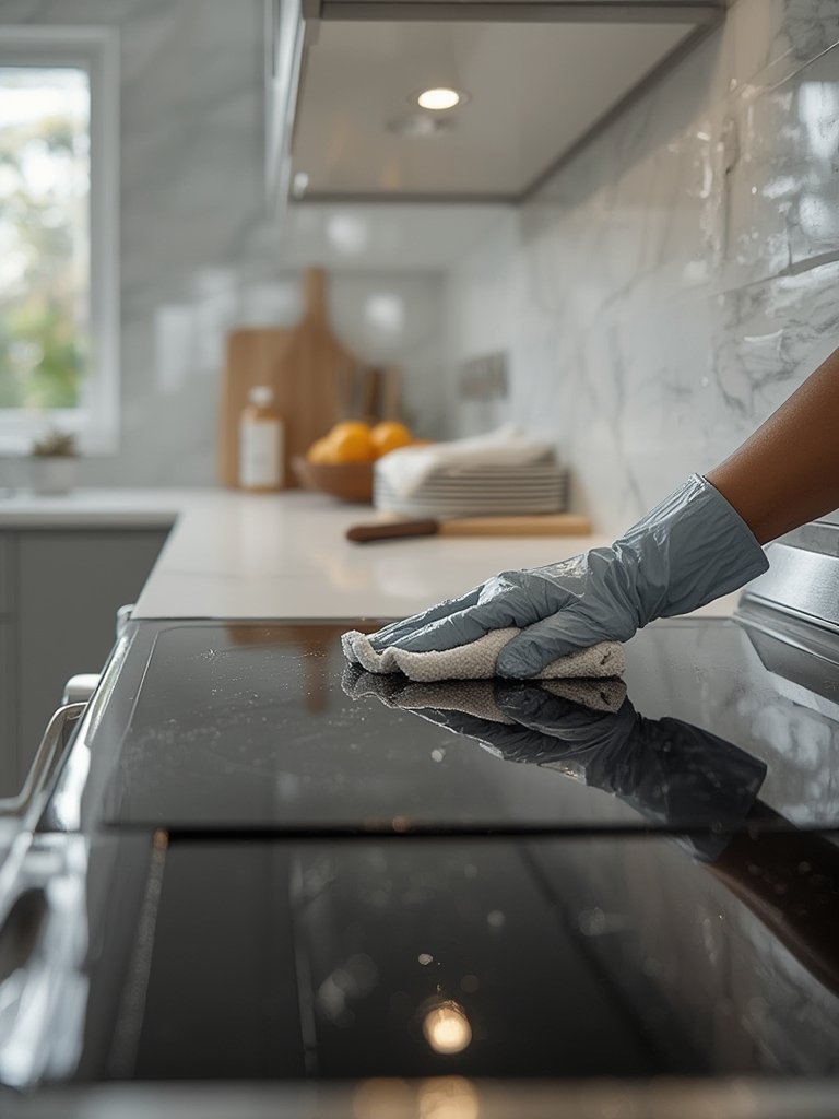 kitchen degreaser in action