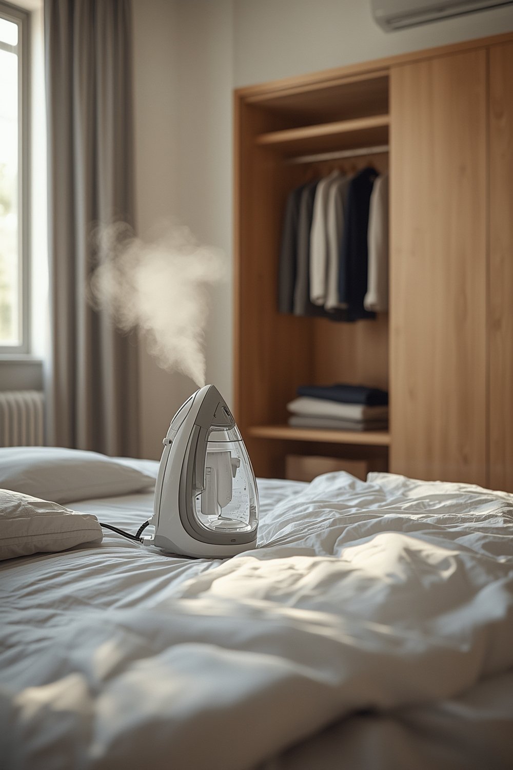 clothes steamer product view