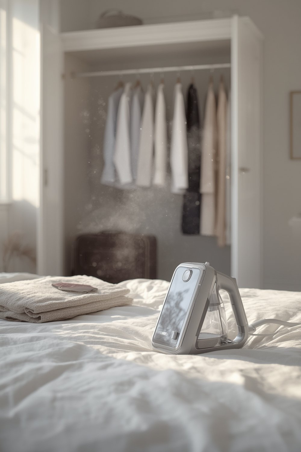 clothes steamer product view