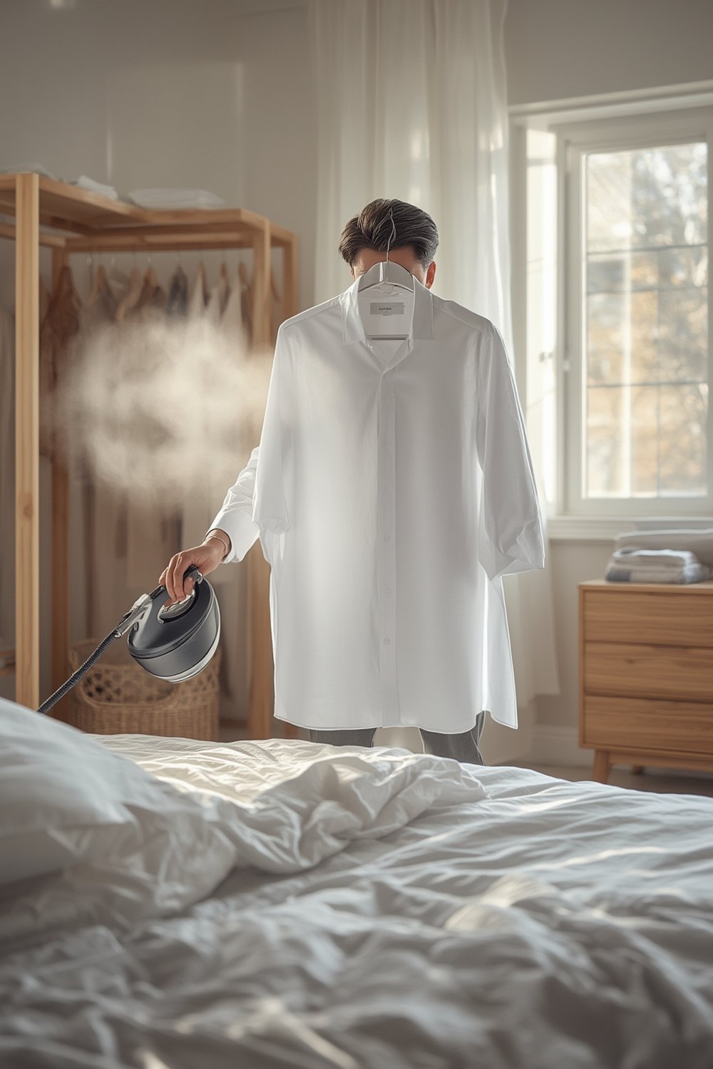 fabric steamer product view