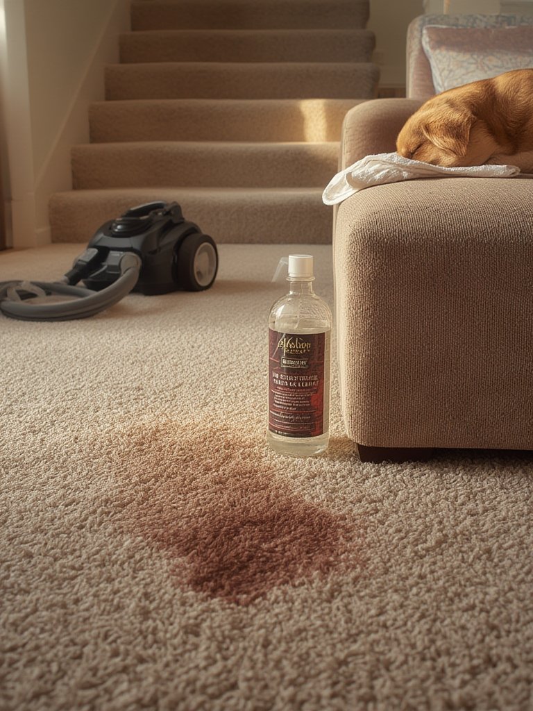 stain remover in action